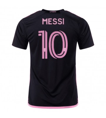 Inter Miami Lionel Messi #10 Vieraspaita 2023-24 Lyhyet Hihat